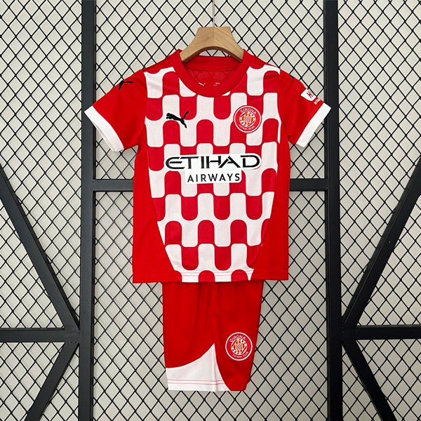 Trikot Girona Heim Kinder 2024-2025